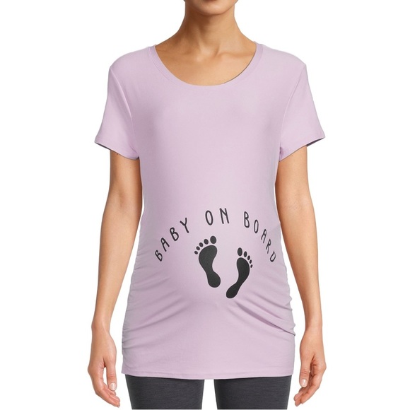 Tops - Maternity Graphic T-Shirt